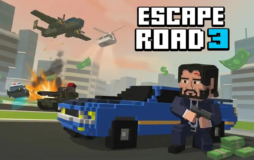 Escape Road 3: High-Speed Chasing Action Game
