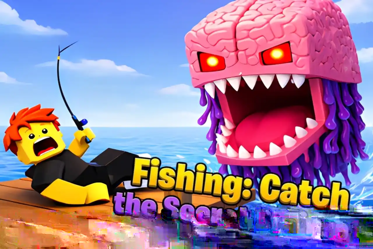 Fishing: Catch the Secret Brainrot – Relaxing Fishing Simulator
