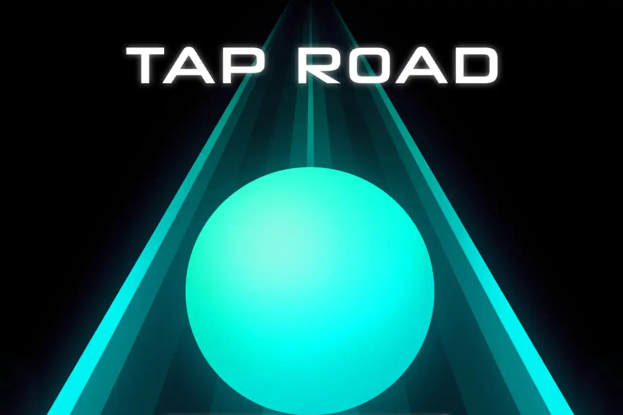 Tap Road: Unlimited Endless Runner on a Neon Highway
